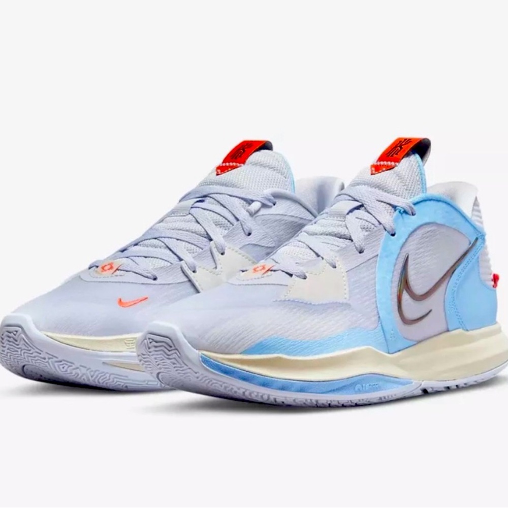 Nike Kyrie Low 5 Football Grey DJ6012-003 sneakers.